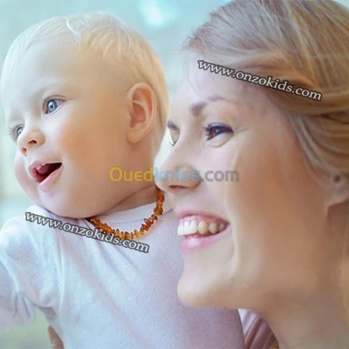 Collier de ambre pour bébé
