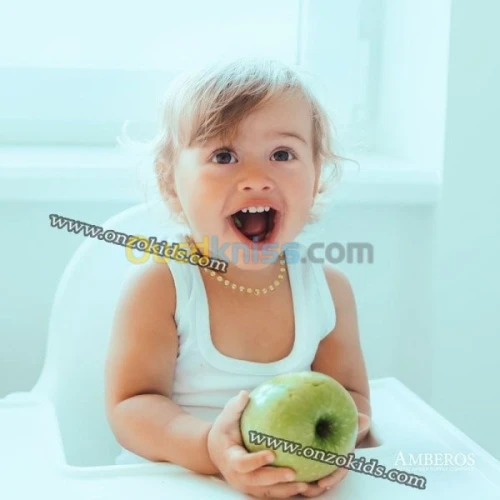 Collier de ambre pour bébé