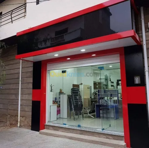 travaux de façades en alucoband 