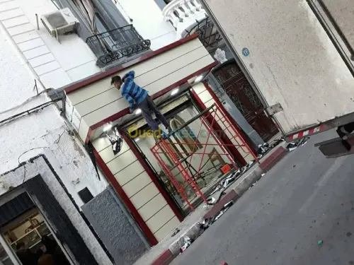 travaux de façades en alucoband 
