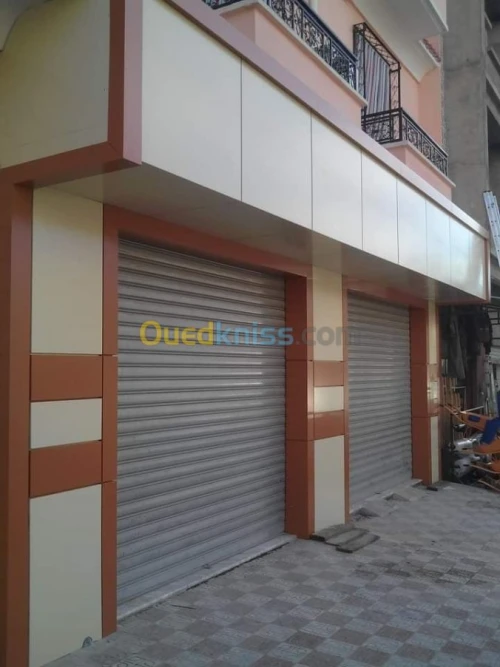 travaux de façades en alucoband 