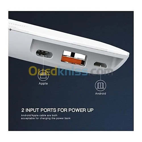 PowerBank 10000 Mah Faste Charge 2 En1