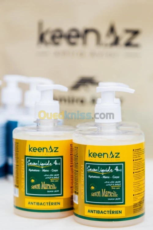 Gel douche savon liquide 4en1