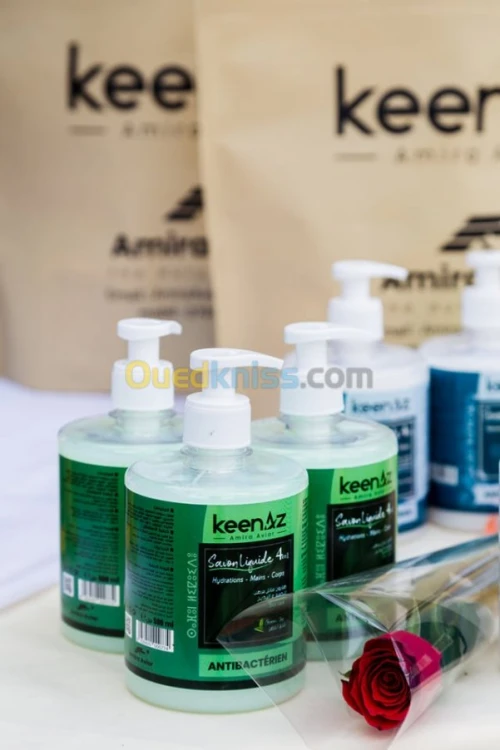 Gel douche savon liquide 4en1