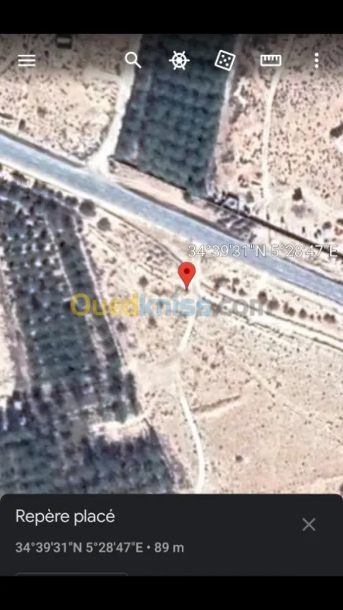 Vente Terrain Biskra Ourlala