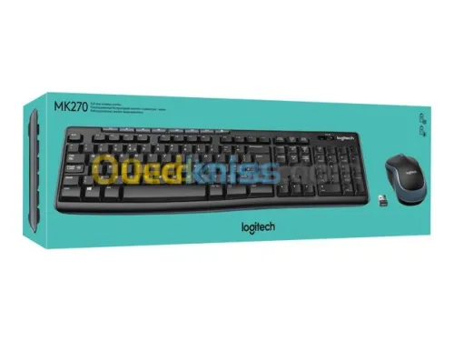 CLAVIER + SOURIS LOGITECH MK270