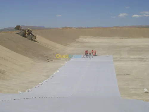 unité de fabrication de geotextile 