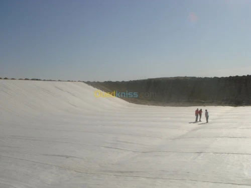 unité de fabrication de geotextile 
