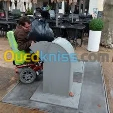 MAINTENANCE CONTENEUR DECHETS ENTERRE