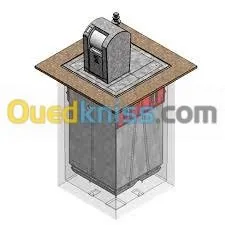 MAINTENANCE CONTENEUR DECHETS ENTERRE