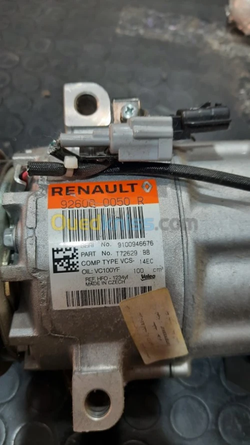 COMPRESSEUR CLIM VALEO RENAULT