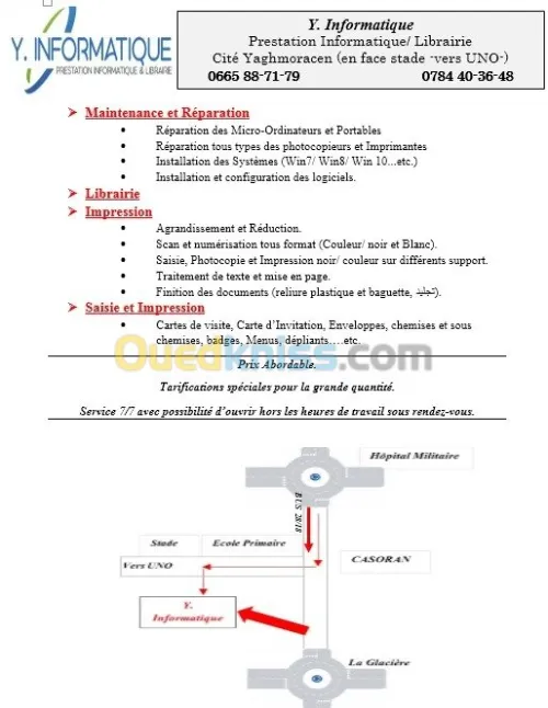 Maintenance Informatique & Librairie