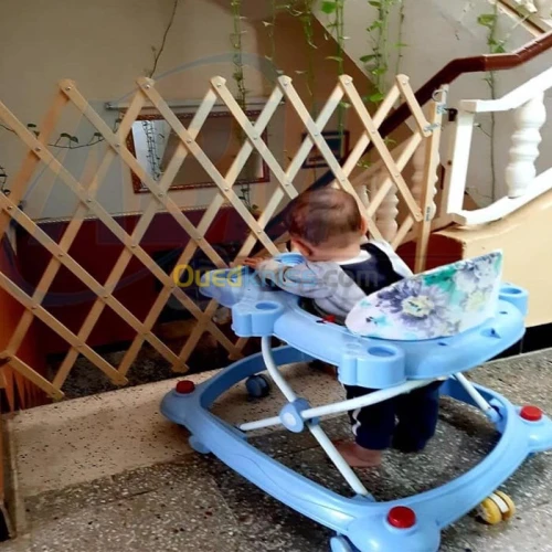 Barrière de sécurité pour bébé 114x76 CM