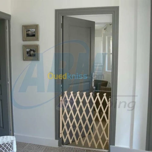 Barrière de sécurité pour bébé 114x76 CM