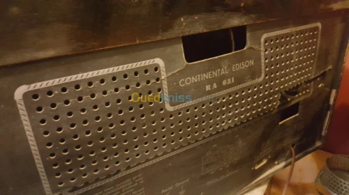 Radio TSF  CONTINENTAL EDISON RA 631 