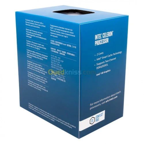 PROCESSEUR INTEL-G3900-2.8GHZZ-1151 IN