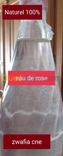 Eaux de rose et fleurs d'orangers