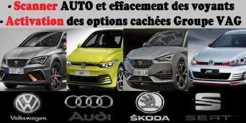 Scanner,Activation des options cachées