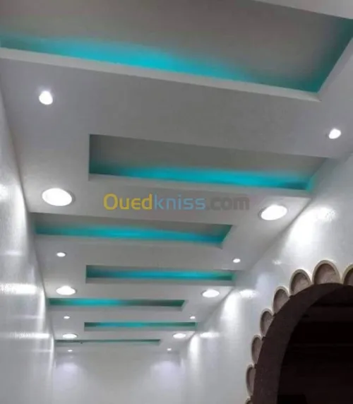 Placoplâtre décoration d'intérieur