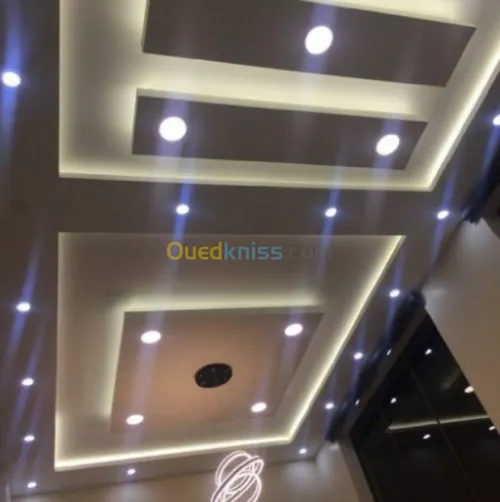 Placoplâtre décoration d'intérieur