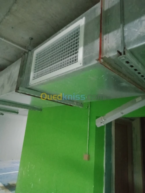 Fabrication gaine climatisation