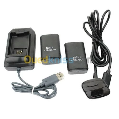 Kit de Manette Xbox 360 Deux Batterie 