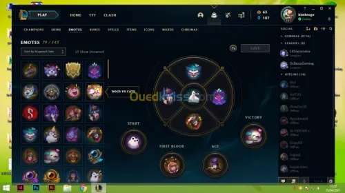 compte League of legends full champs 