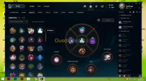 compte League of legends full champs 