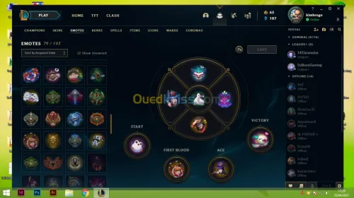 compte League of legends full champs 