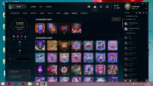 compte League of legends full champs 