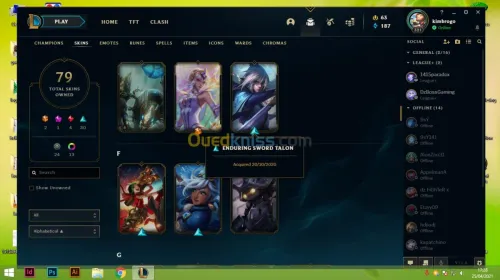 compte League of legends full champs 