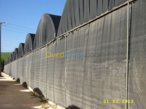 fabrication des serres agricoles
