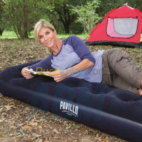Matelas gonflable avec pompe à pied intégrée 188x99x28 cm _ Bestway