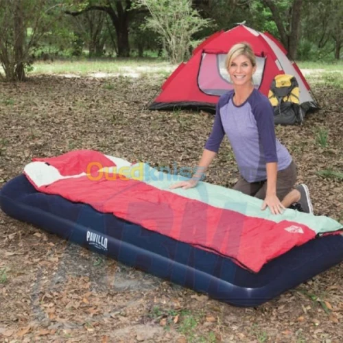 Matelas gonflable avec pompe à pied intégrée 188x99x28 cm _ Bestway