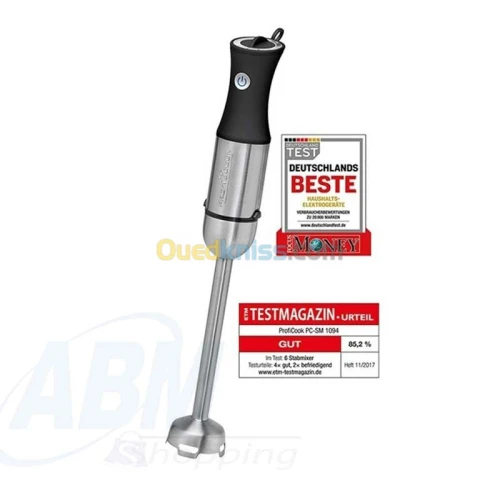 Bras Mixeur INOX 1000 Watt _ Proficook