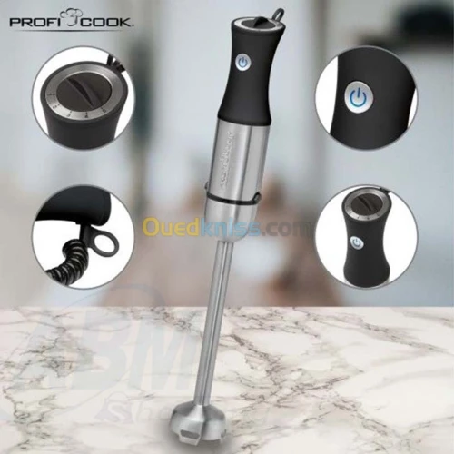 Bras Mixeur INOX 1000 Watt _ Proficook