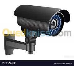 installation de caméra de surveillance