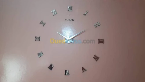 Horloge murale 3D 