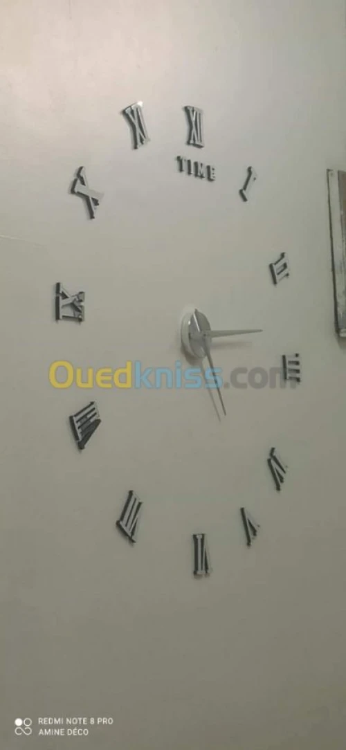 Horloge murale 3D 