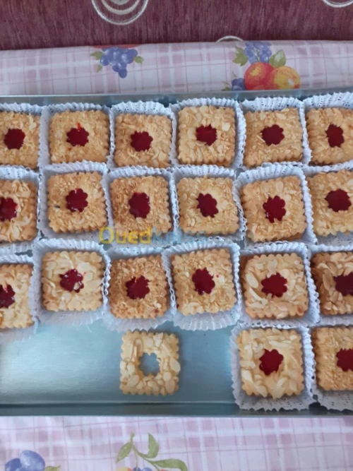 Des gâteaux secs et salé 