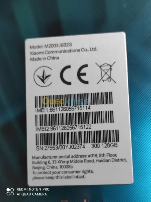 Xiaomi Redmi Note 9 Pro