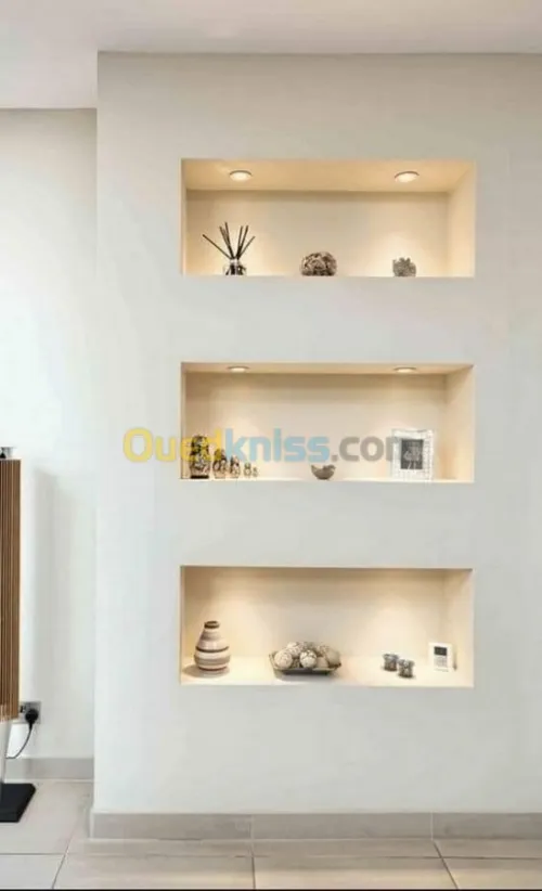 Décor placo platre