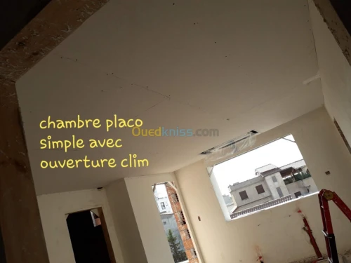 Placoplatre faux plafond cloison decor