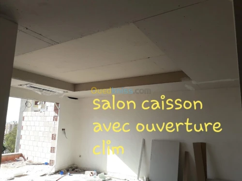 Placoplatre faux plafond cloison decor