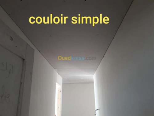 Placoplatre faux plafond cloison decor