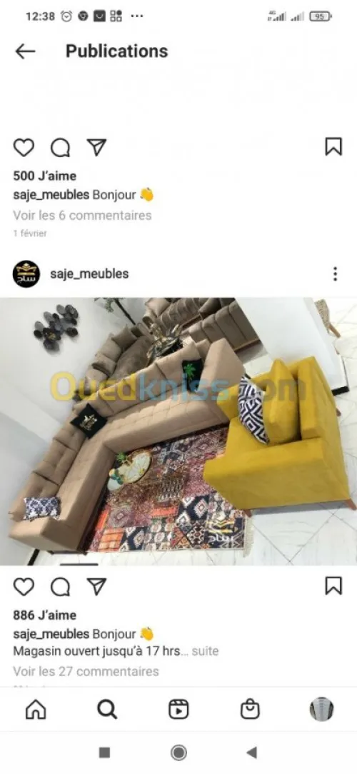 reparations des salon 