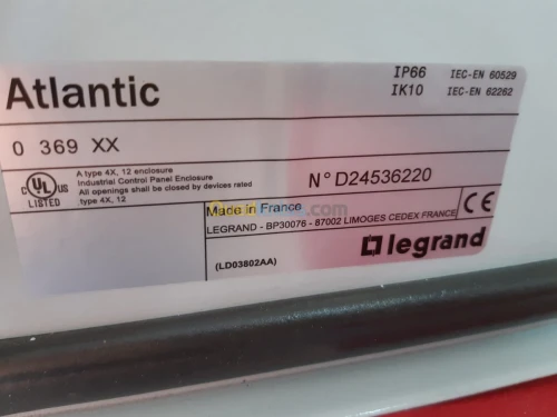 Armoire electrique platine  industriel