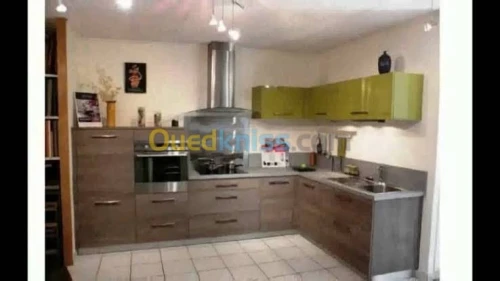 Fabrication.. Cuisine équipée, dressin