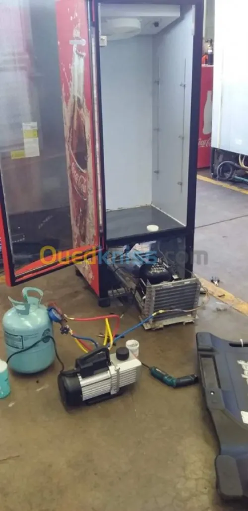 Climatisation,frigo et machine a lave 