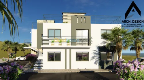 Conception 3D & 2D des villas 